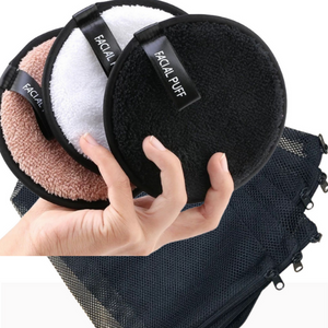 Preferred Beauty Tools | Fearless Makeup Remover Pads (Includes 3 pcs and storage bag)