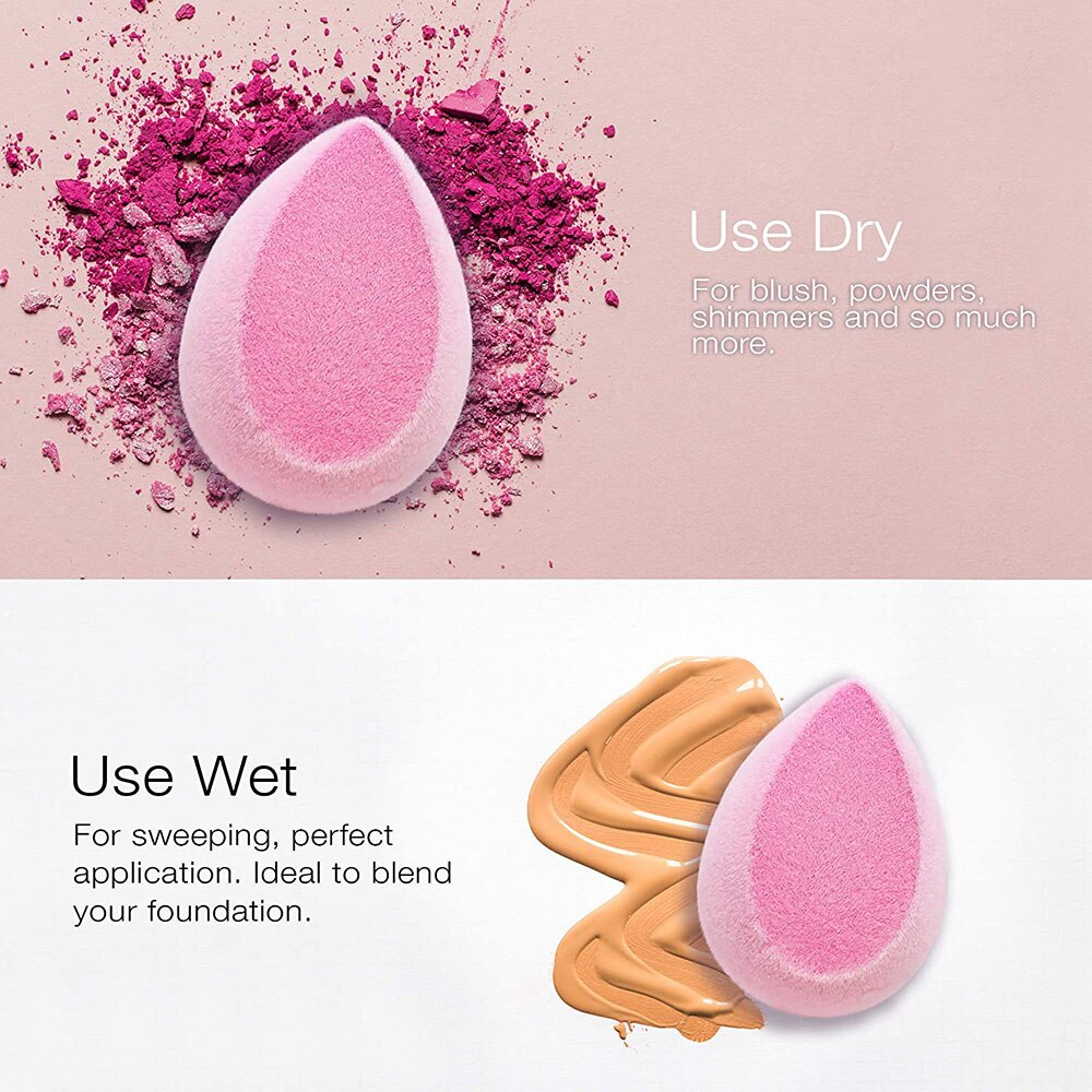 Preferred Beauty Tools | Creative Velvety Blending Sponge includes 3 sponges (no case included)