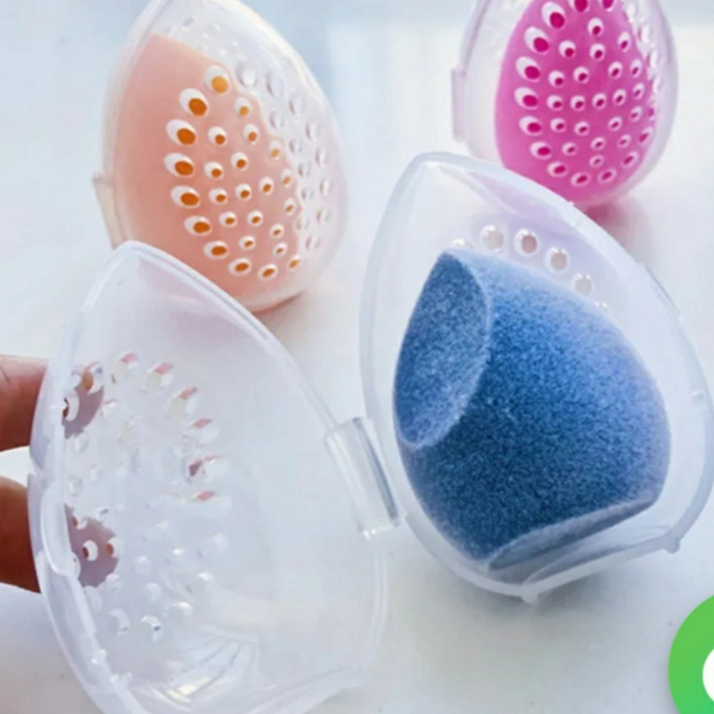 Preferred Beauty Tools | Creative Velvety blending sponge with Inspired storage case